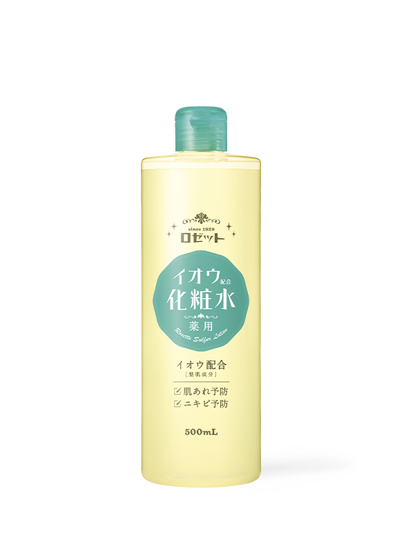 Nước Cân Bằng Dưỡng Ẩm và Làm Dịu Da 500mL Rosette Sulfur Skin Lotion