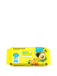 Mặt Nạ Dưỡng Ẩm Buổi Sáng Hương Trái Cây 32 Miếng Saborino Morning Facial Sheet Mask N