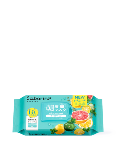Mặt Nạ Dưỡng Ẩm Buổi Sáng Hương Bạc Hà 32 Miếng Saborino Morning Facial Sheet Mask Minty Fresh N