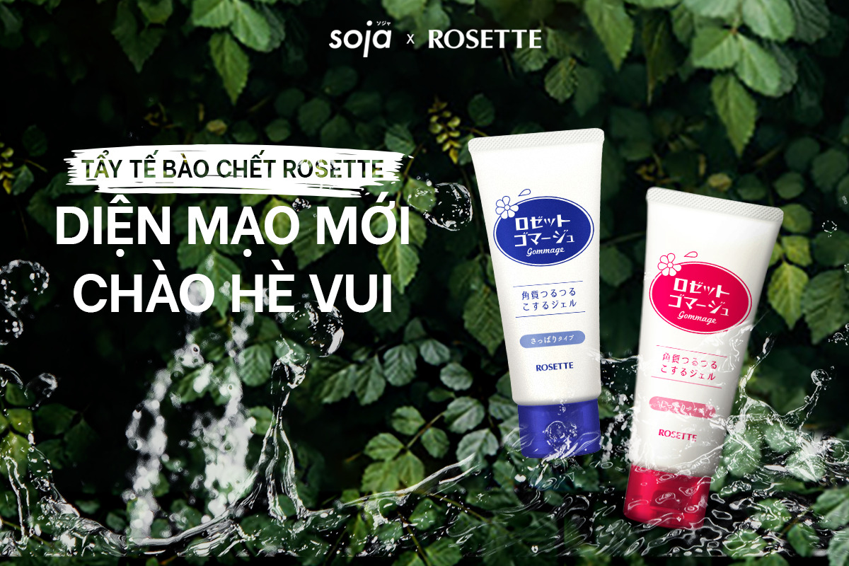 TẨY TẾ BÀO CHẾT VẬT LÝ ROSETTE THAY ĐỔI DIỆN MẠO MỚI, CÔNG DỤNG VẪN VƯỢT TRỘI