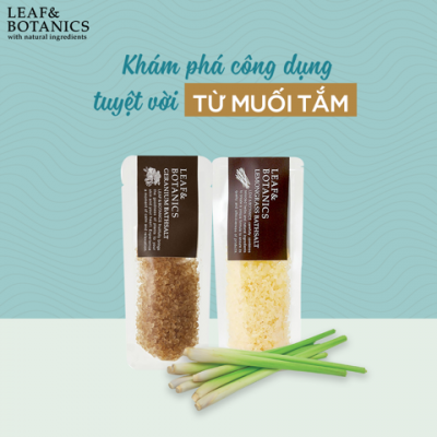 NHỮNG LỢI ÍCH TUYỆT VỜI CỦA MUỐI TẮM ĐỐI VỚI CƠ THỂ